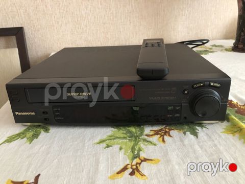 Panasonic NV-SD25 SuperDrive 4 başlıqlı VHS sistem — Bakı