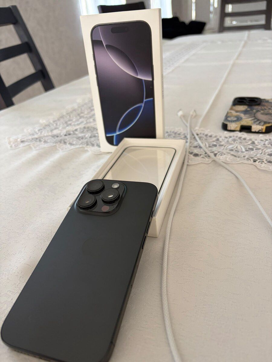 Apple iPhone 16 Pro Black Titanium 256GB/8GB — Smartfonlar, Bakı (5)