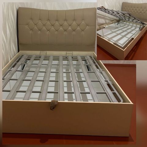 Embawood bazalı yataq, 160x200 sm, matrassız