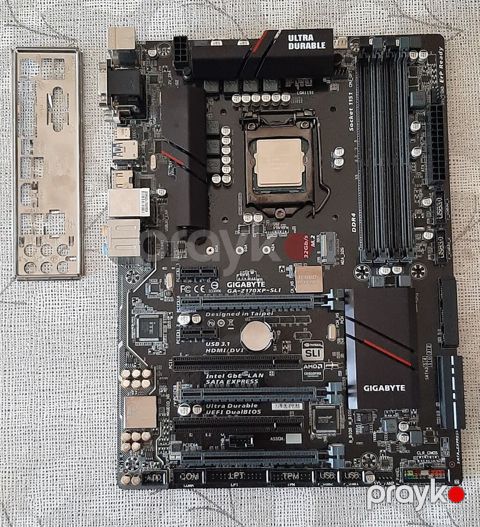 Bundle satılır - 195 AZN Ana plata : Gigabyte GA-Z170XP-SLI CPU — Bakı