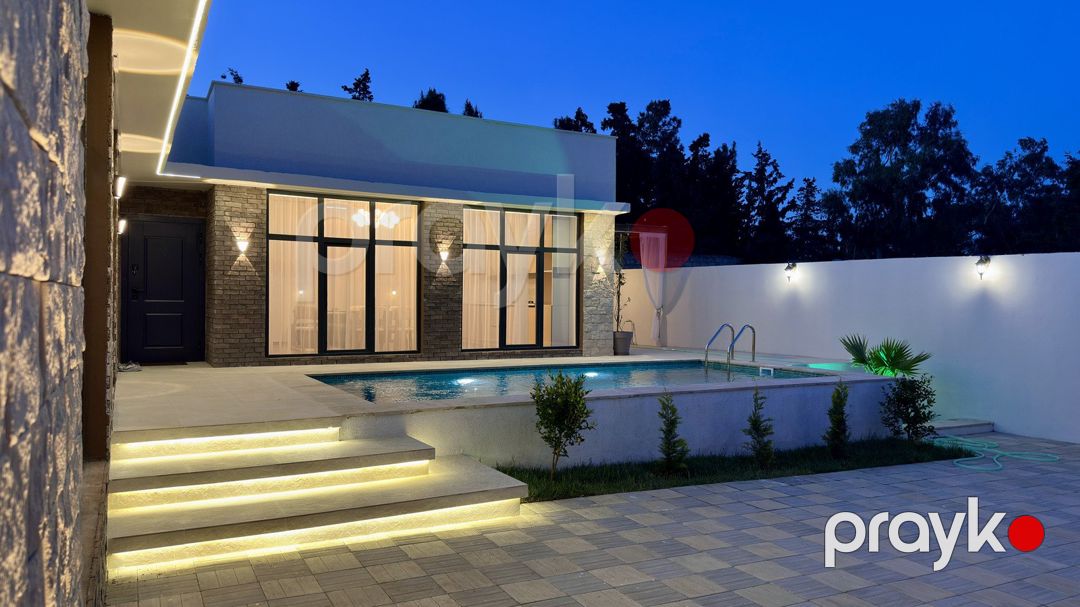 Satılır 4 otaqlı həyət evi/bağ evi 140 m² — Ev, villa, Bakı (4)