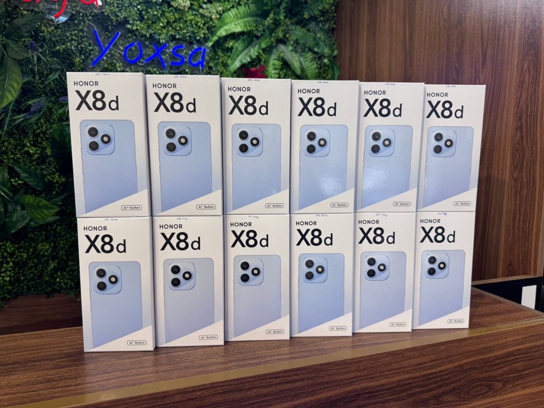 Honor X8d Velvet Black 256GB/8GB — Mallar, Bakı