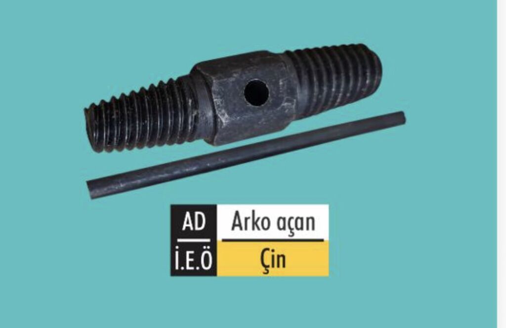 Arko açan – Çin istehsalı - İkiyönlü dişli metal gövdə: hər iki ucu — Alətlər, Qobu
