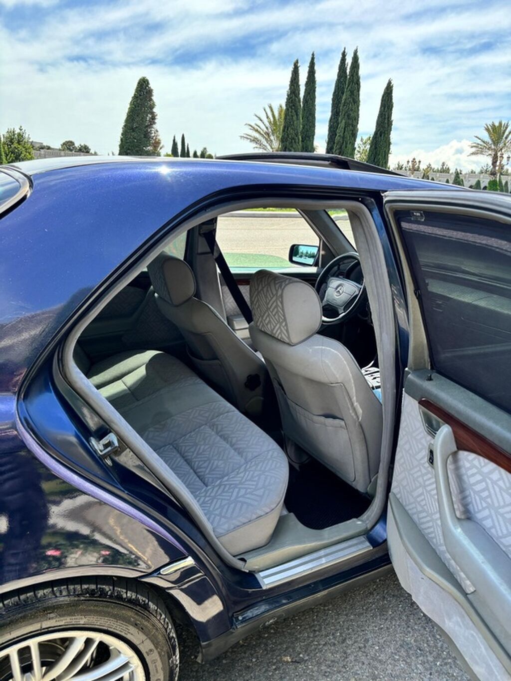 Mercedes-Benz C200 sedan - Kuzov: W202, 4 qapı, tünd göy rəng - — Avtomobillər, Ağstafa (3)