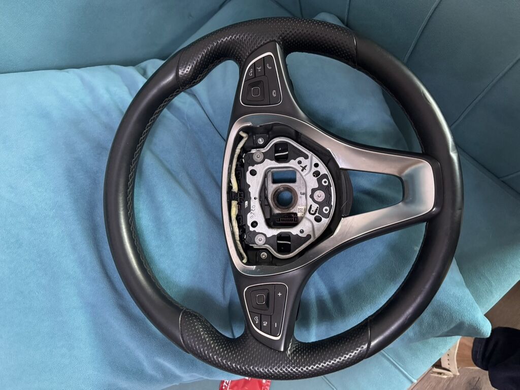Mercedes-Benz sükan çarxı – orijinal - Model: 3-şüalı Mercedes-Benz — Ehtiyat hissələri, Qobu (8)
