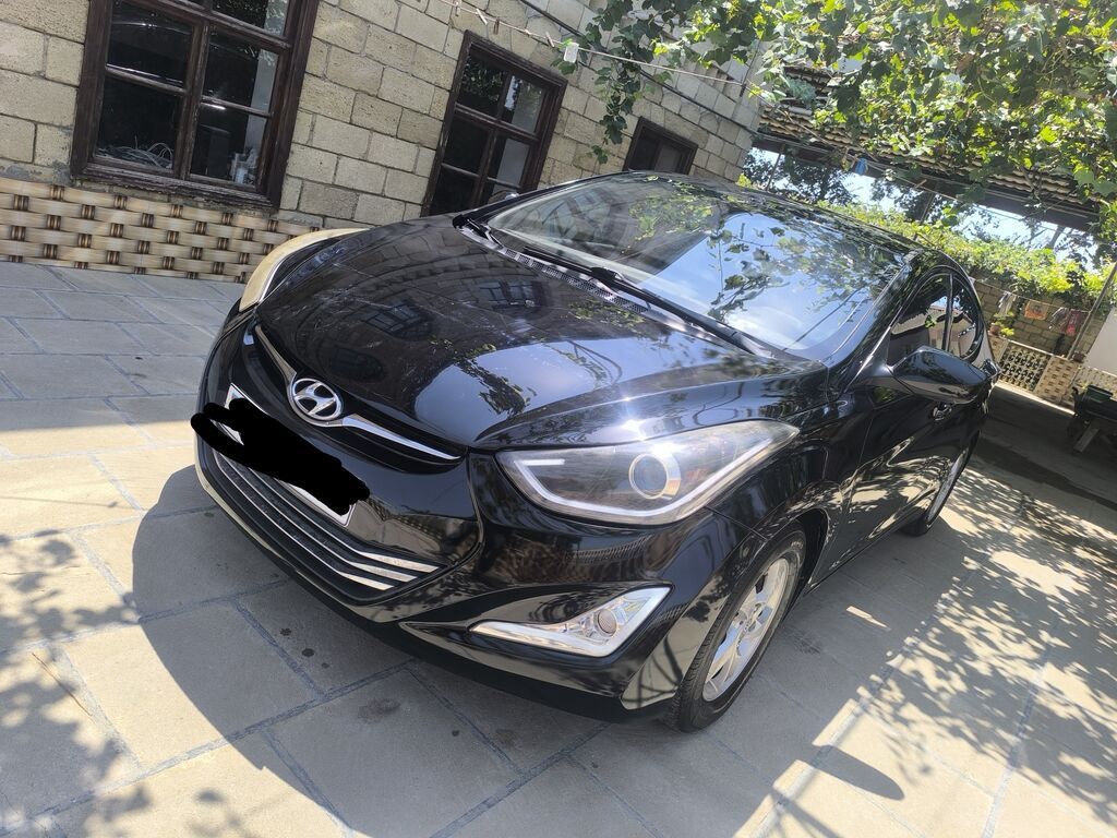 Hyundai Elantra: 1.8 l | 2014 il Sedan — Avto, Şirvan (2)