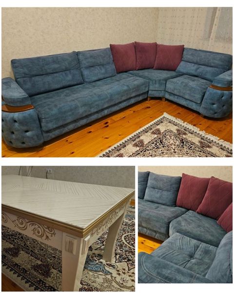 Künc divan satılır jurnalnı ilə birgə 400₼.açılmır,bazasızdır.Ünvan — Min bir xirdavat dunyasi — Sofas