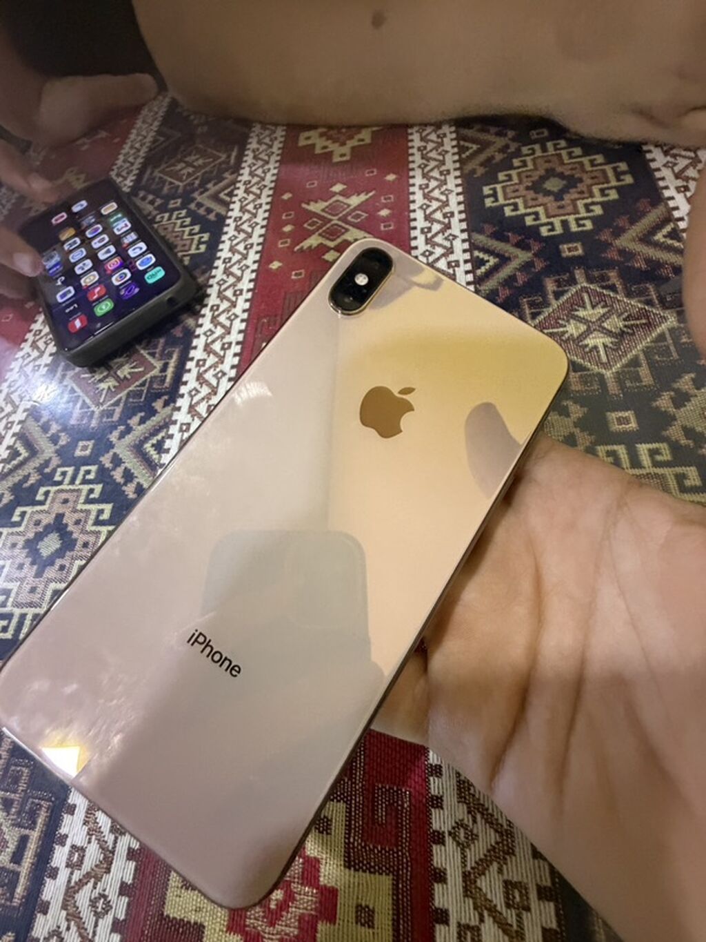 IPhone Xs Max, 256 GB, Qızılı, Zəmanət, Face ID, Sənədlərlə — Apple iPhone, Bərdə (2)