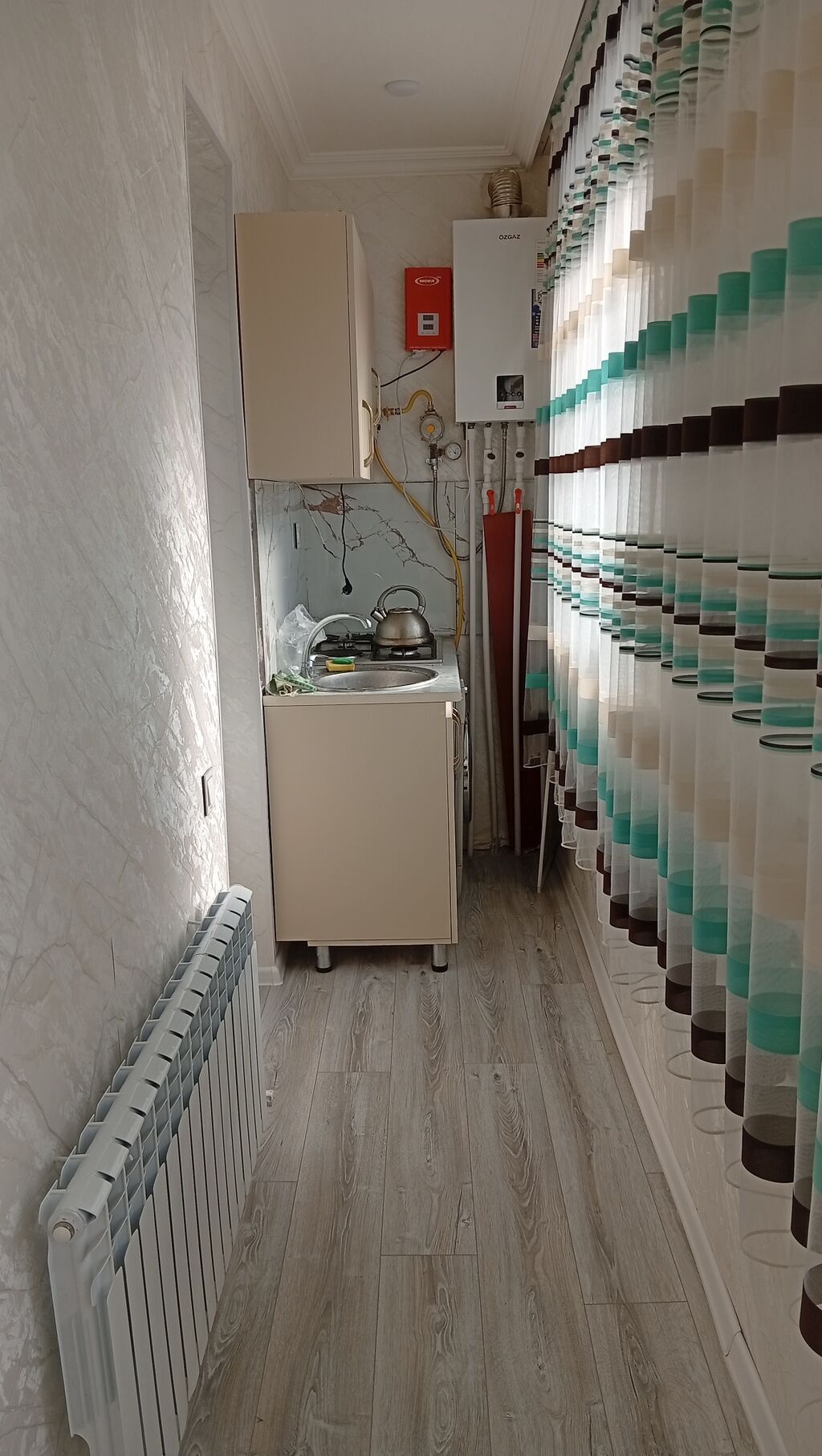 Lelingrad layihesi. 5/4 mertebe 1 otaq 2 otağa duzelme. əşyalar qalir — Daşınmaz əmlak, Gəncə (4)