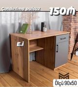Kompüter masası, Yeni, Açılmayan, Laminat, Dördbucaq masa — Tables