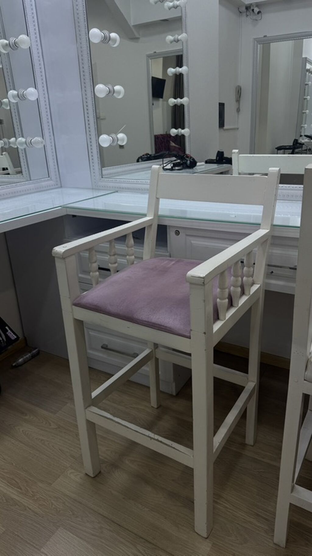 Vizajist/kosmetolog üçün yüksək oturacaqlar (2 ədəd) - Model — Stullar, Bakı (3)