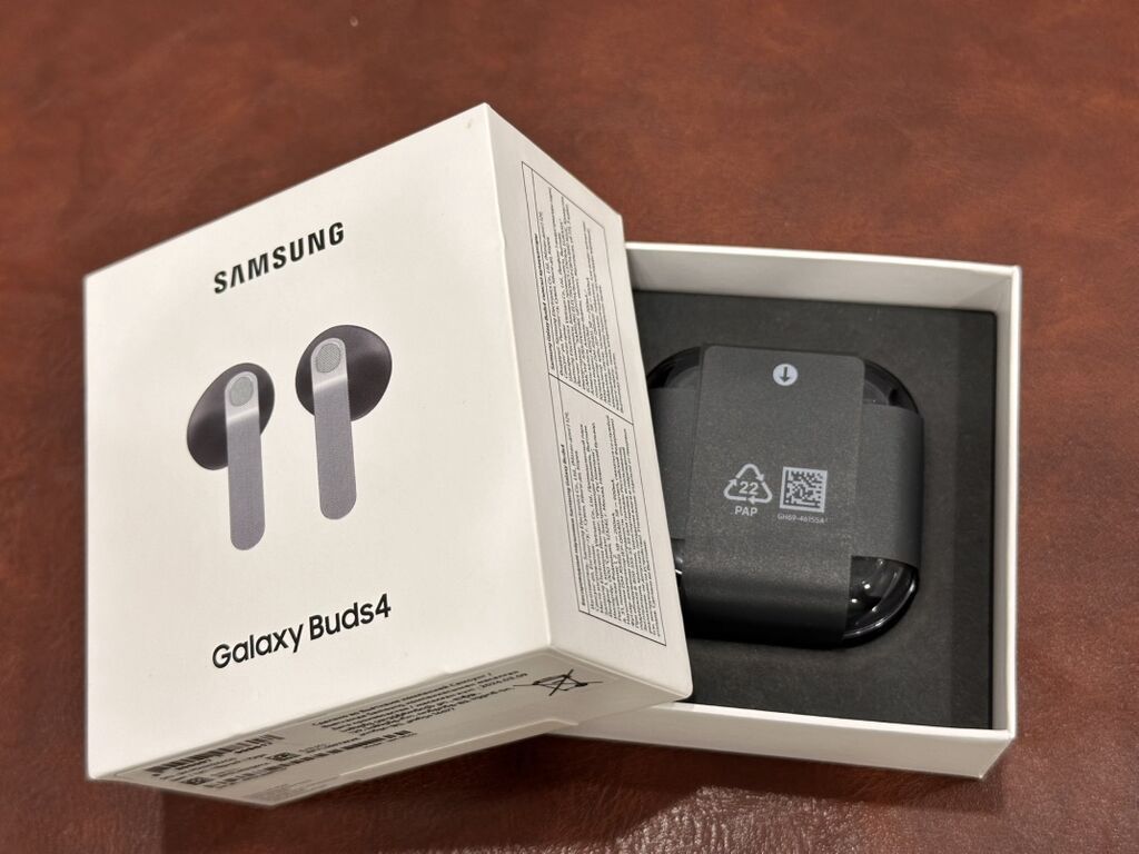 Samsung Galaxy Buds4 simsiz qulaqlıqlar Istifade olunmayib qəti — Qulaqcıqlar, Masazır (2)