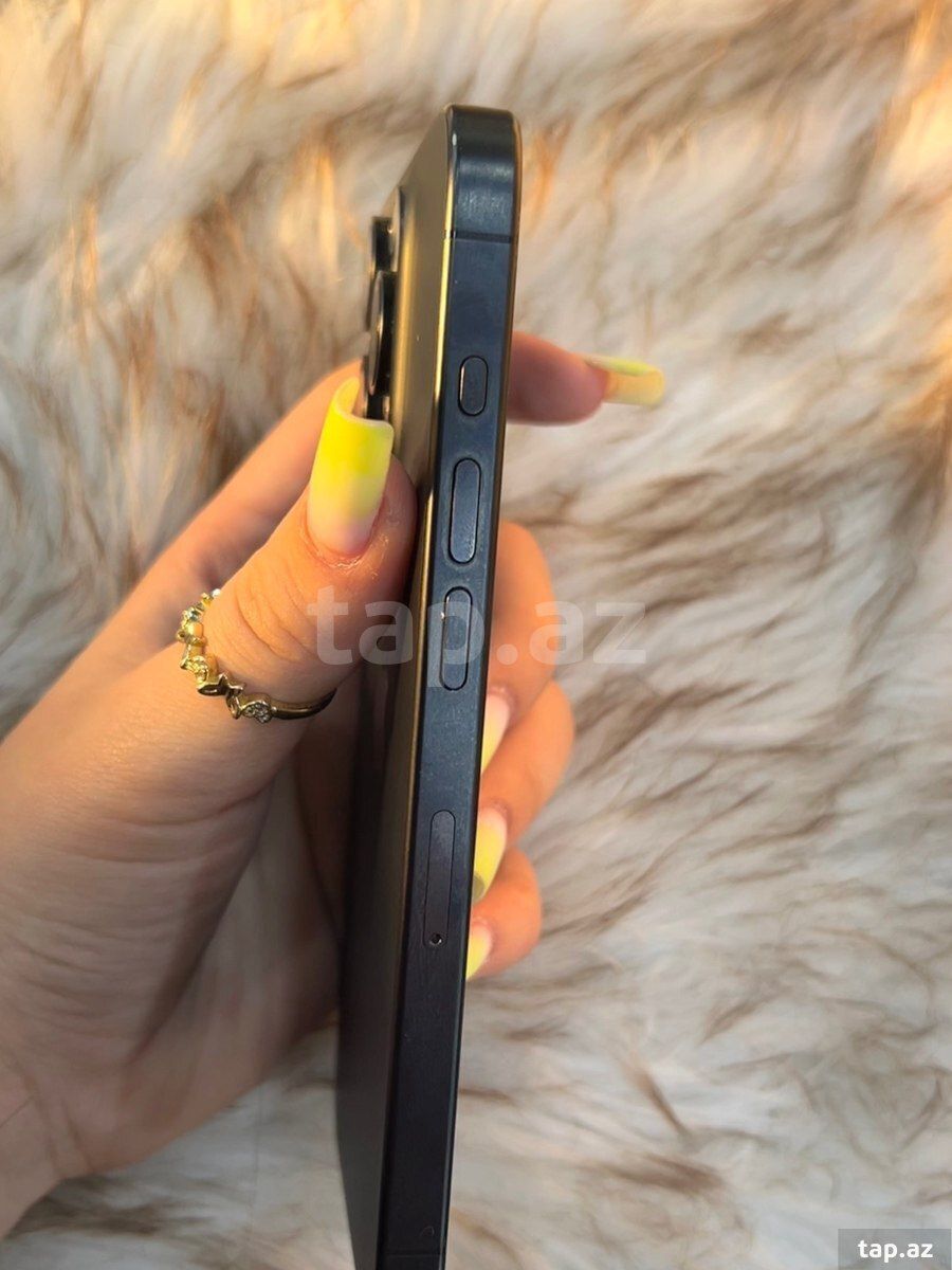 Apple iPhone 15 Pro Black Titanium 128GB/8GB — Telefonlar və qadjetlər, Bakı (3)