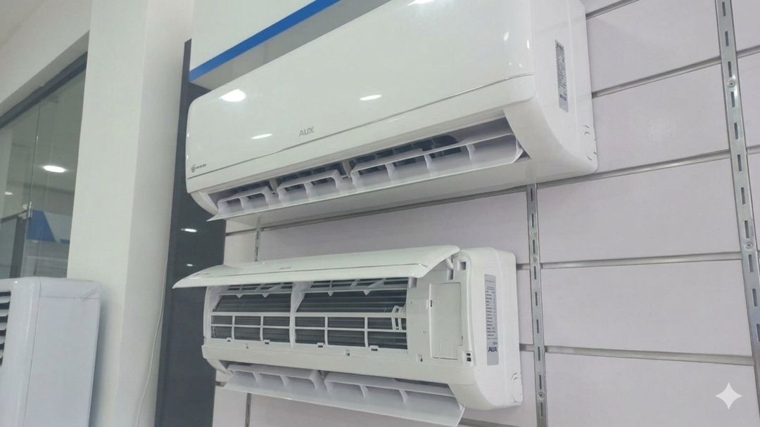 Kondisioner Aux inverter ağ R32 30-35 kv — Mallar, Bakı (7)