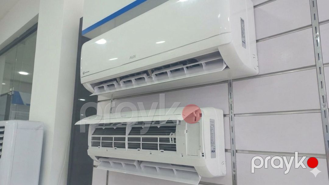 Kondisioner Aux inverter ağ R32 30-35 kv — Ev texnikası, Bakı (7)