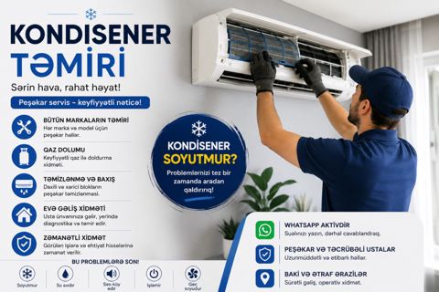 Kondisioner təmiri — Bakı