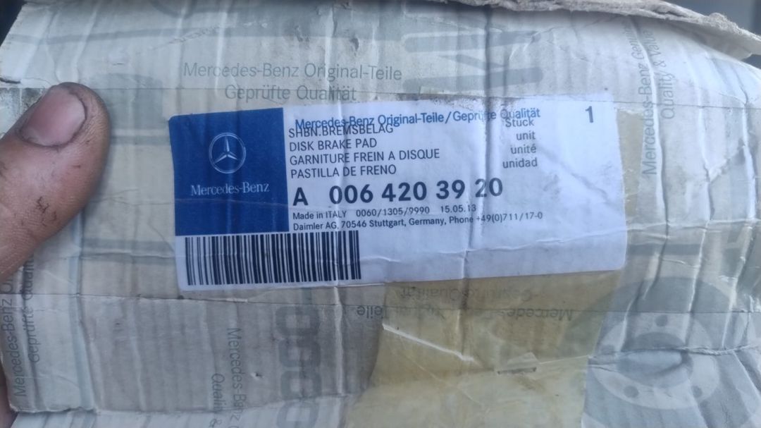 Mercedes GL qabaq əyləc bəndləri — Ehtiyat hissələri və aksesuarlar, Sumqayıt (2)