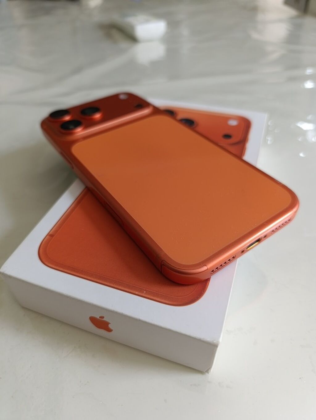 IPhone 17 Pro Max, 256 GB, Narıncı, Zəmanət, Barmaq izi, Sənədlərlə — Apple iPhone, Digah (3)
