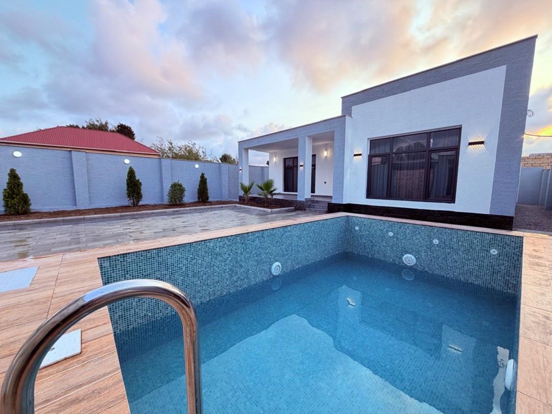 Satılır 4 otaqlı həyət evi/bağ evi 150 m² — Ev, villa, Bakı (10)