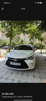 Toyota Camry: 2.5 l | 2015 il Sedan — Cars