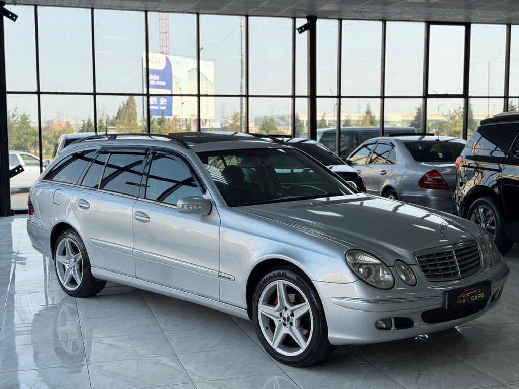 Mercedes E 220, 2.2 L, 2003 il, 387 564 km — Avtomobillər, Sumqayıt (4)