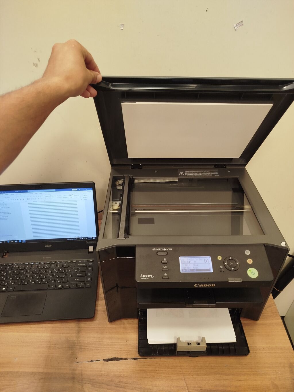 Canon i‑SENSYS MF4410 çoxfunksiyalı lazer cihazı - Funksiyalar: mono — Elektronika, Bakı (2)