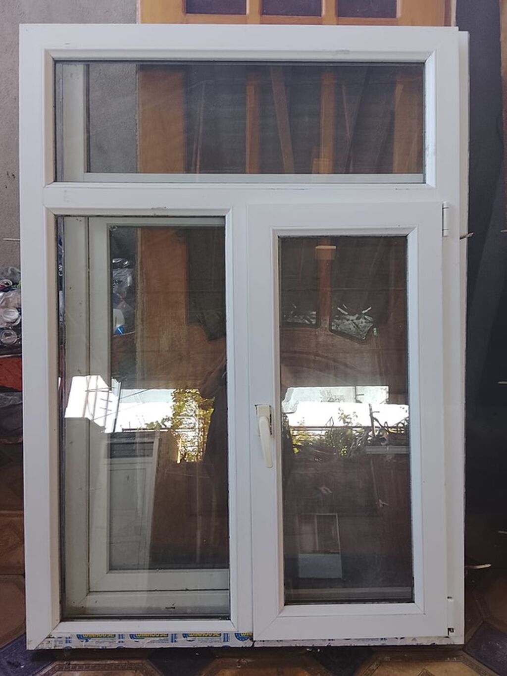 PVC pencere ENİ 1mtr hundurluk 1.50sm cütü 240azn — Mallar, Fatmayı (2)