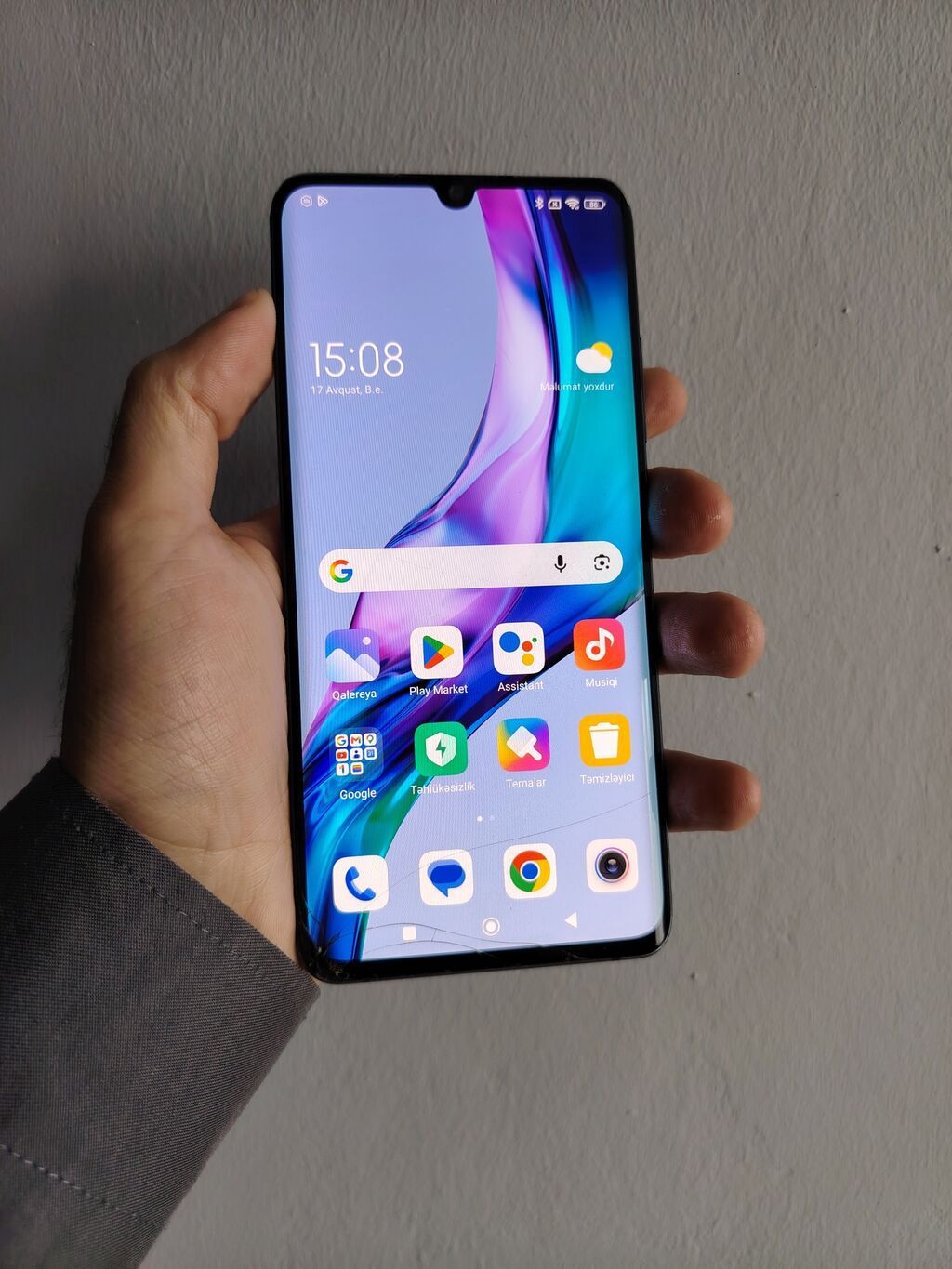Xiaomi Mi Note 10 Lite, 64 GB, rəng - Ağ, Barmaq izi, İki sim kartlı, Face ID — Xiaomi, Bakı