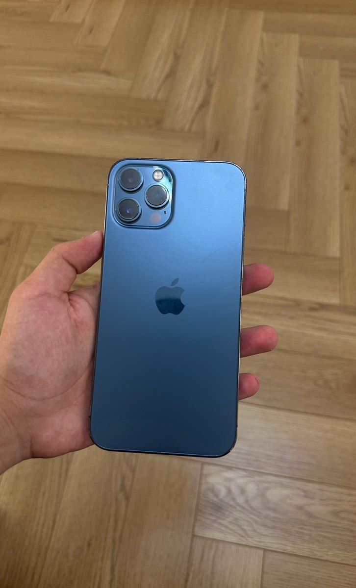Apple iPhone 12 Pro Max Pacific Blue 256GB/6GB — Smartfonlar, Bakı