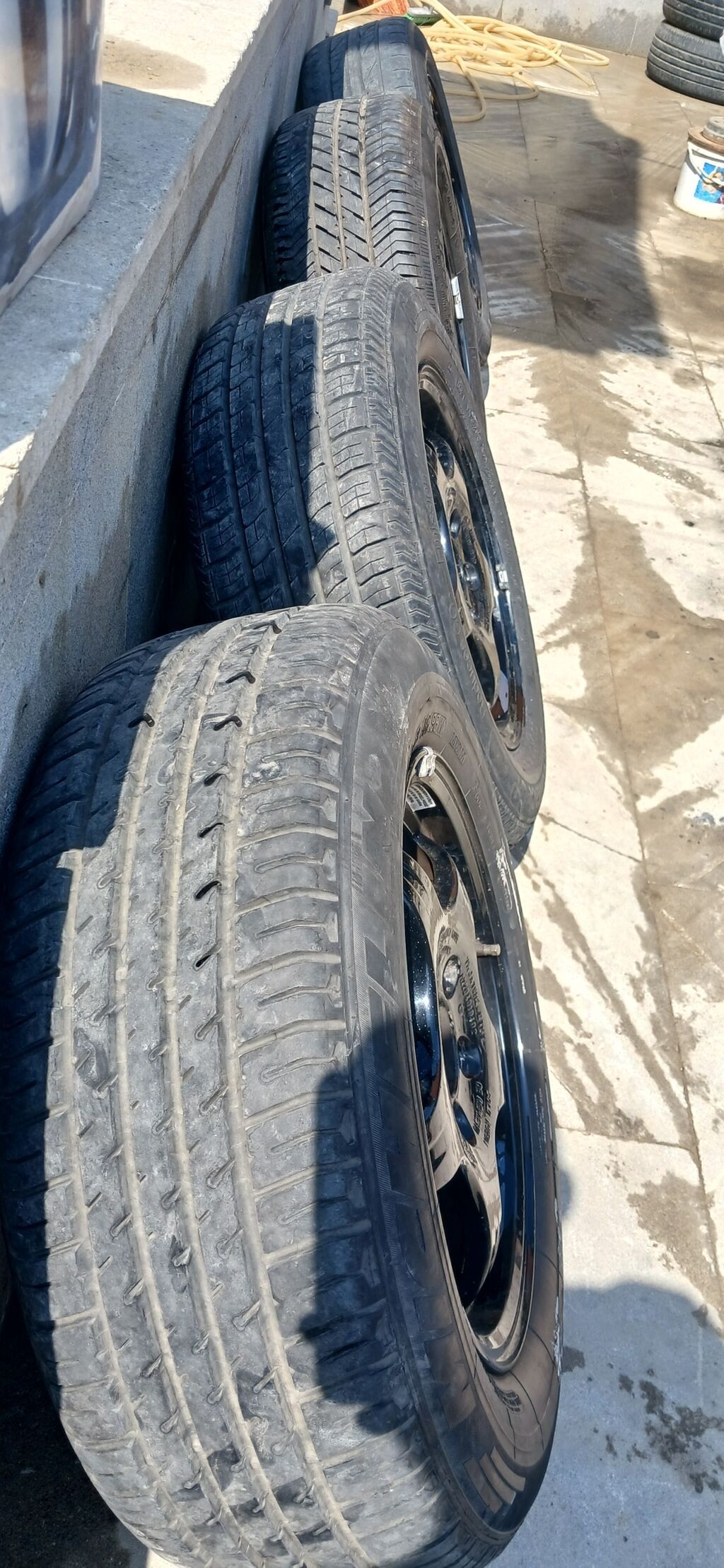 4 ədəd diski tekerle birliyde 225.60.16 mercedes tekeri 3 ededi teze — Avto, Digah (5)