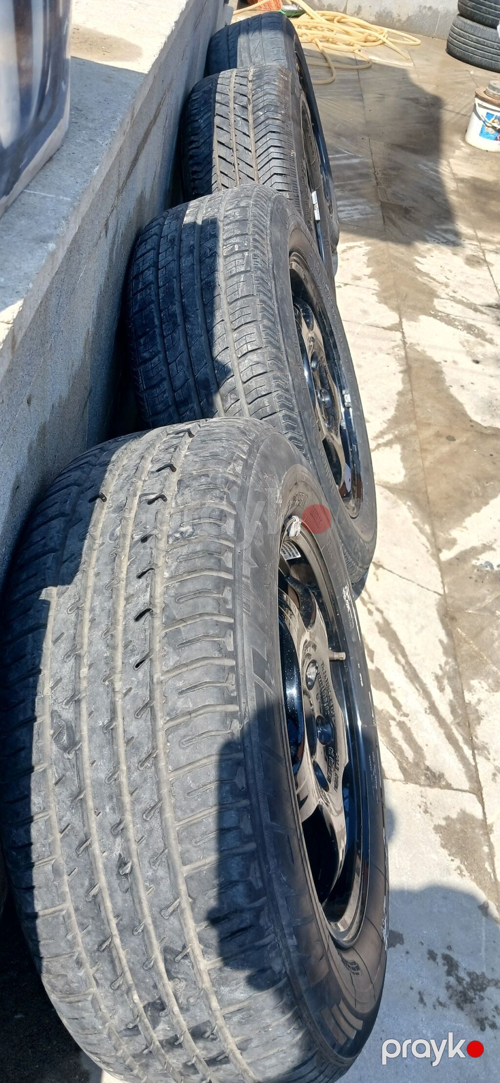 4 ədəd diski tekerle birliyde 225.60.16 mercedes tekeri 3 ededi teze — Avto, Digah (5)