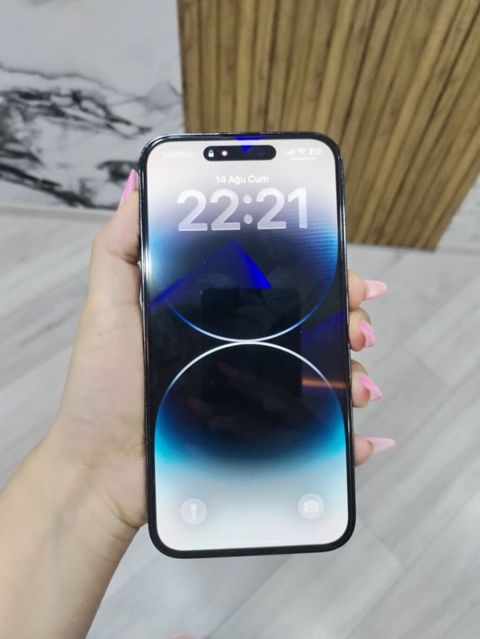 IPhone 14 Pro Max, 256 GB, Black Titanium, Barmaq izi