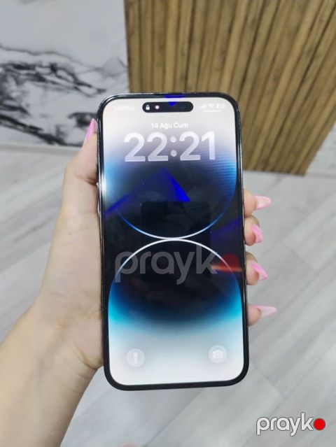 IPhone 14 Pro Max, 256 GB, Black Titanium, Barmaq izi