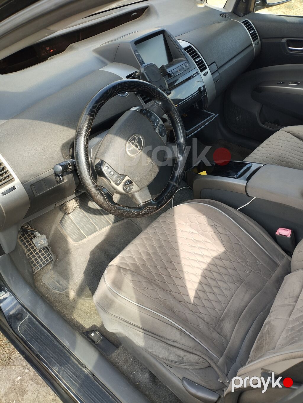 Toyota Prius (2-ci nəsil) hibrid hetçbek - Rəng: qara - Kuzov: 5 — Avtomobillər, Sumqayıt (10)