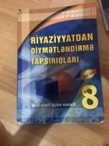 Riyaziyyatdan Qiymətləndirmə Tapşırıqları – 8-ci sinif üçün vəsait — salam — Kitablar