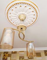 Çılçıraq, 2 lampa, Metal — İşıqlandırma