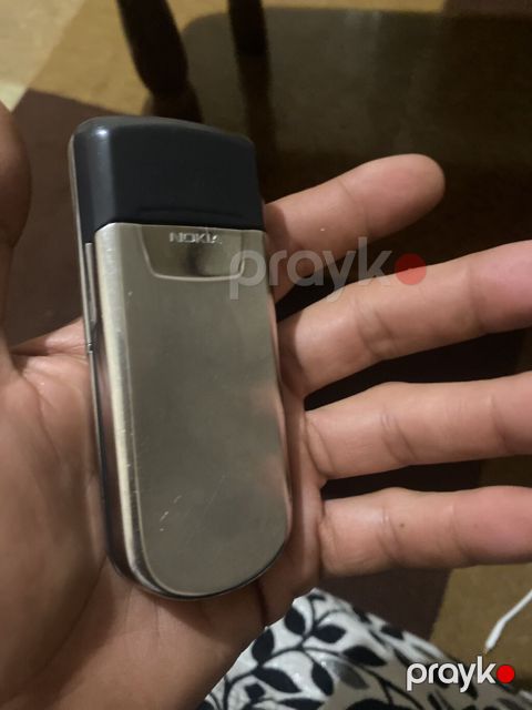 Nokia 8800 Klassik Sürüşdürməli Telefon — Gümüşü — Bakı