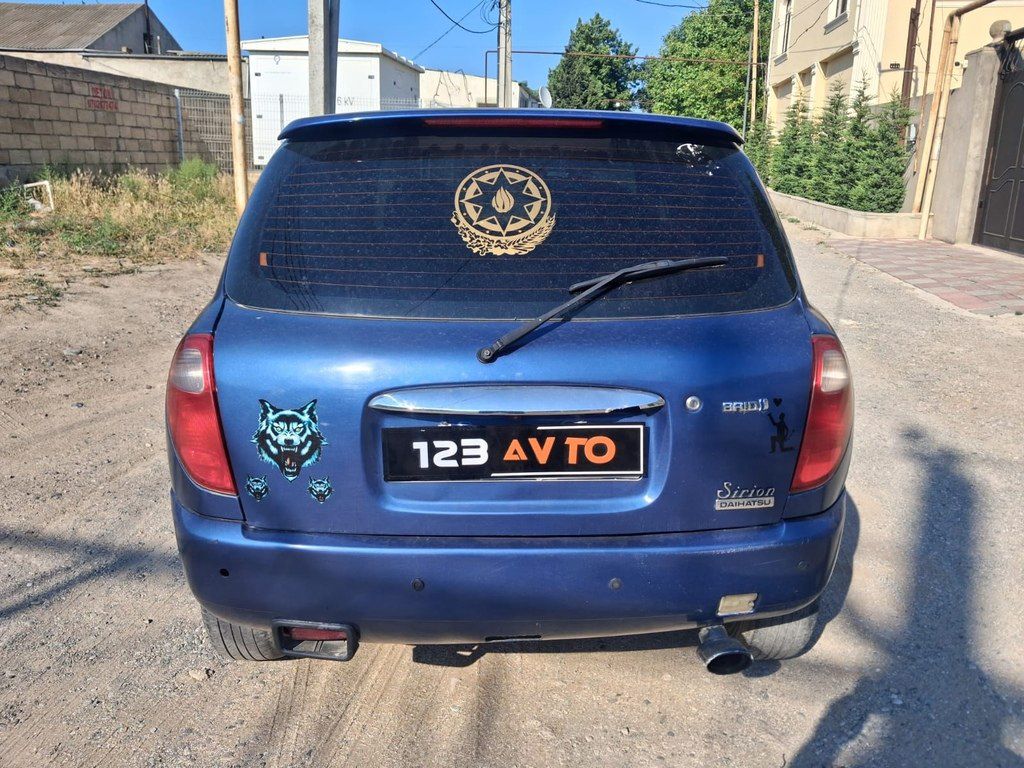 Daihatsu Sirion, 1.0 L, 1998 il, 265 000 km — Avtomobillər, Bakı (7)