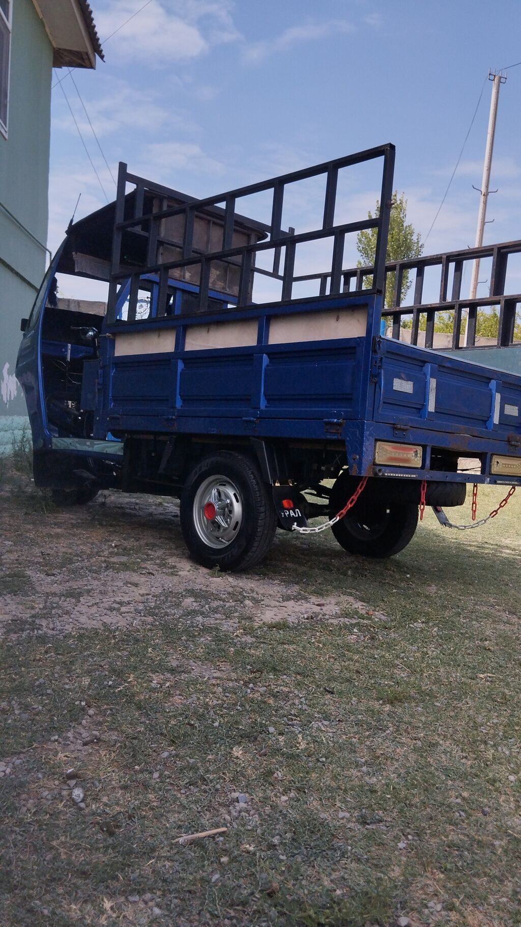 Yükdaşıma üçün üçtəkərli moto-transport - Güclü benzin mühərriyi — Yük maşınları, Salyan (8)