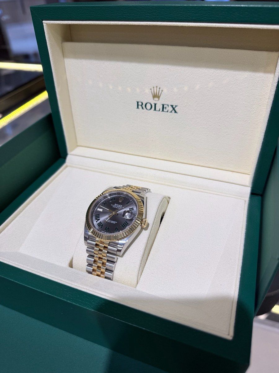 Rolex Datejust Wimbledon 41mm qol saatı — Şəxsi əşyalar, Bakı (6)