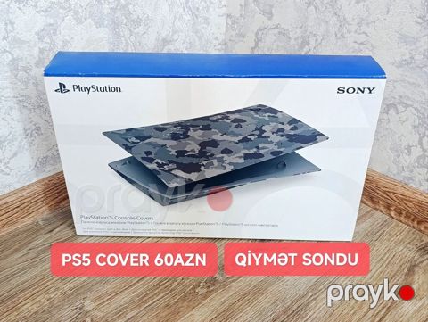 Şəkildəki PS5 keys panel qapaqlar Təzə, bağlı qutuda, 100% original — Bakı
