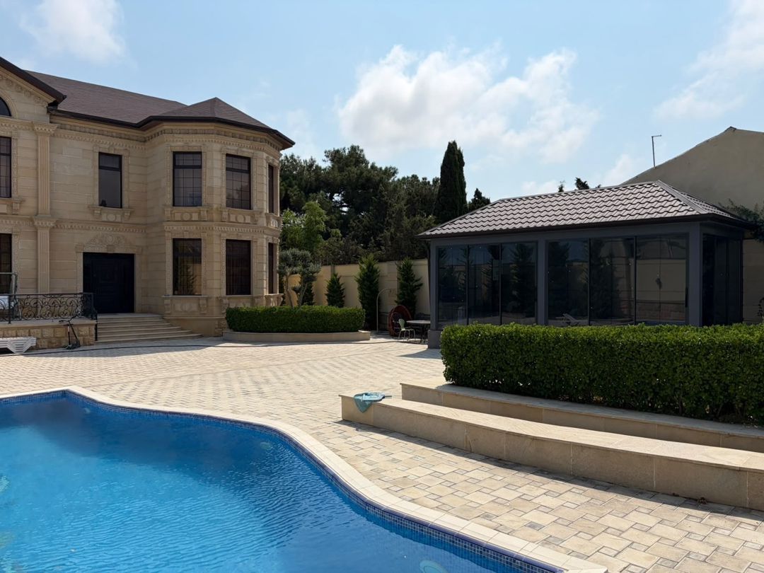 Satılır 6 otaqlı həyət evi/bağ evi 350 m² — Ev, villa, Bakı (5)
