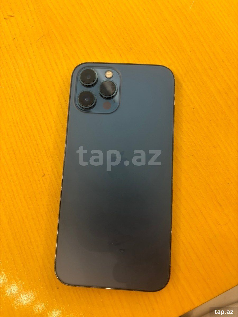 Apple iPhone 12 Pro Max Pacific Blue 128GB/6GB — Telefonlar və qadjetlər, Bakı (2)
