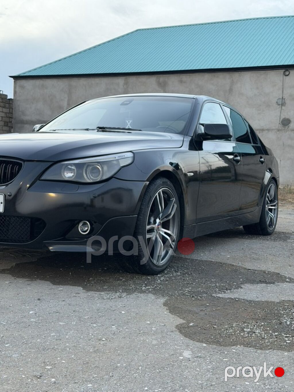 BMW 5 Seriyası (E60) sedan - Rəng: qara, tünd şüşələr - Ban: sedan — Avtomobillər, Bakı (6)