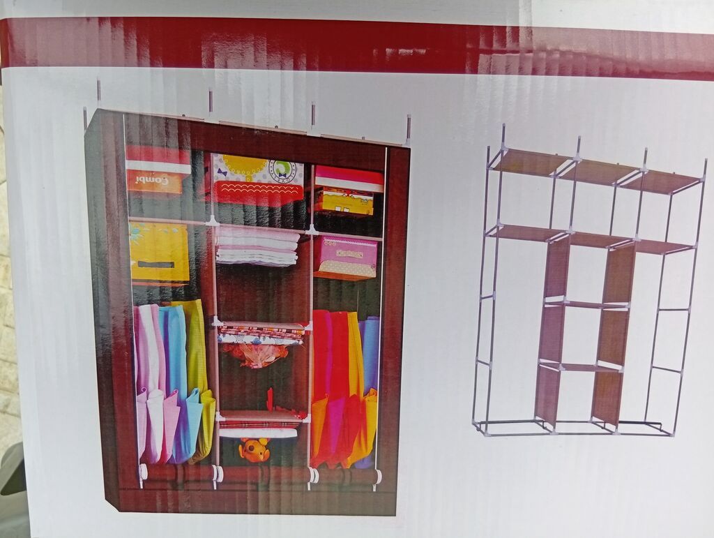 Yeni, 3 qapılı, Rəngli, Parça, Kupe, Düz dolab — Mebel, Bakı (2)