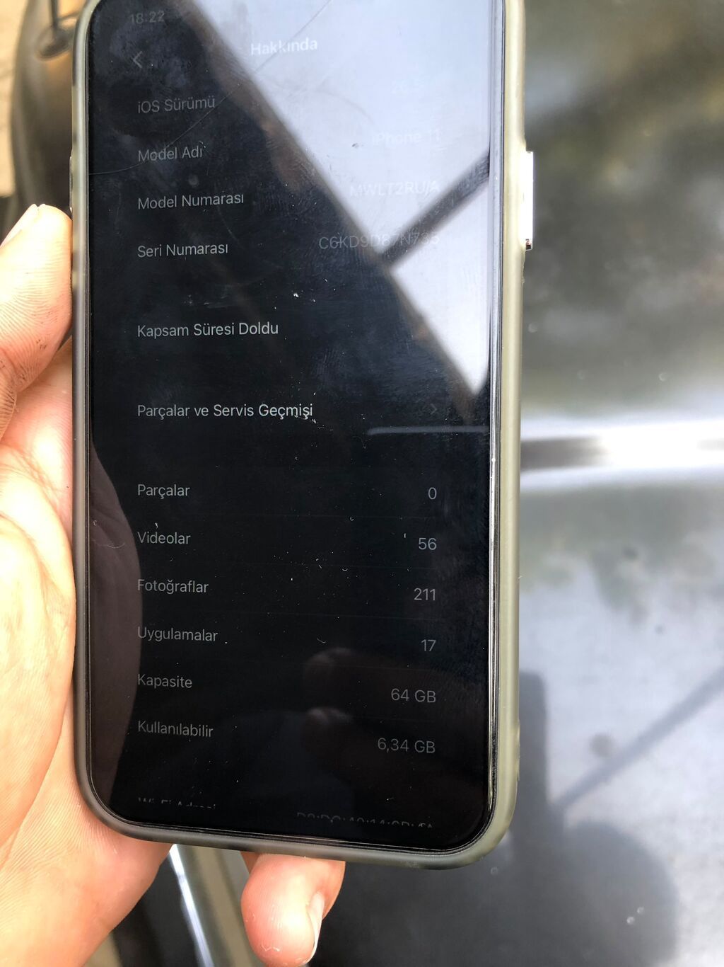 IPhone 11, 64 GB, Qara, Simsiz şarj, Face ID — Apple iPhone, Digah (4)