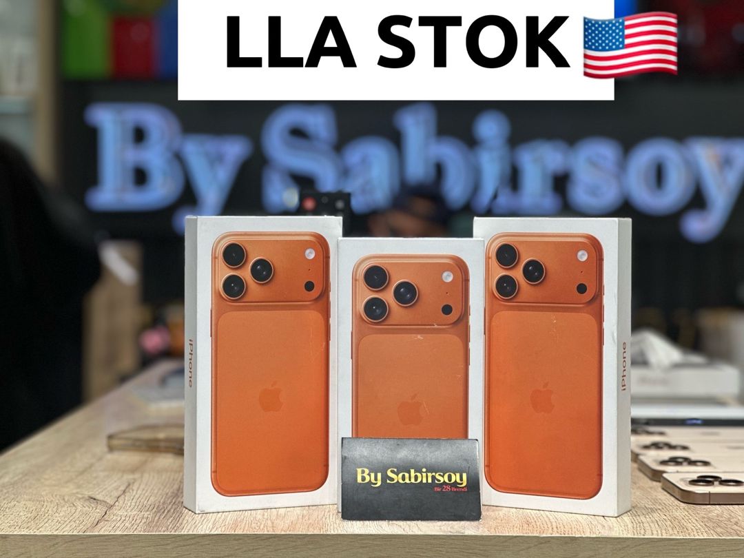 Apple iPhone 17 Pro Cosmic Orange 256GB/12GB — Mallar, Bakı