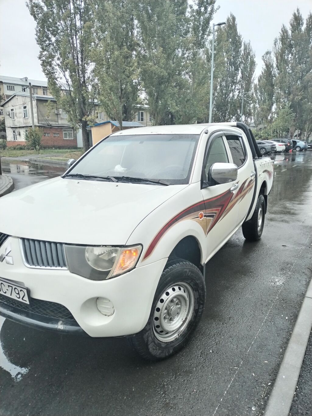 Mitsubishi L200: 2.4 l | 2008 il 302118 km Pikap — Avtomobillər, Lənkəran (5)