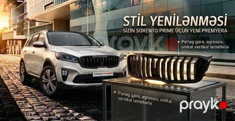 Kia Sorento New Gt radiator barmaqlığı