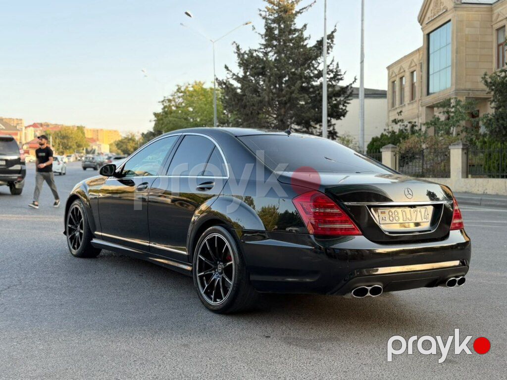 Mercedes S 350, 3.5 L, 2006 il, 500 014 km — Avtomobillər, Bakı (2)
